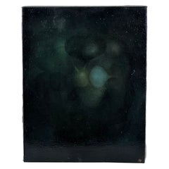 Meditatives Öl auf Leinwand Gemälde von Robin Harker
