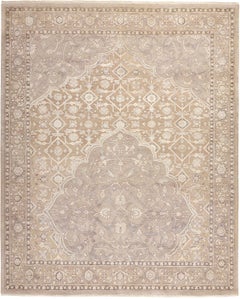 Mediterranea Hand Knotted Persian Rug in Wool and Botanical Silk by Hands