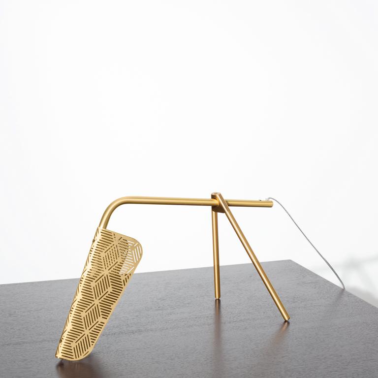 PETITE FRITURE Mediterranea, Table Lamp, Brass, Designer Noé Duchaufour-Lawrance For Sale 1