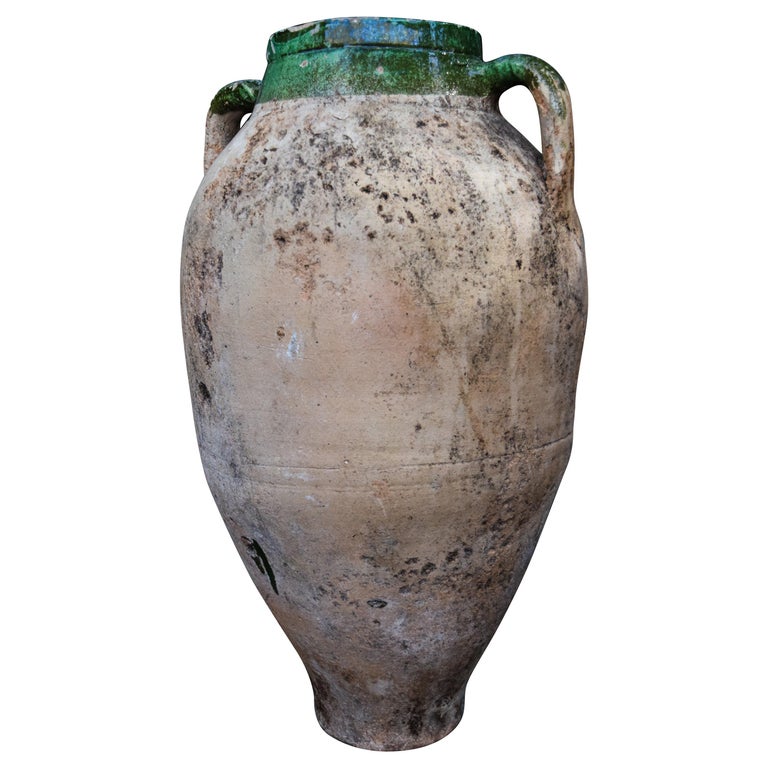 Mediterranean Olive Jar For Sale at 1stdibs