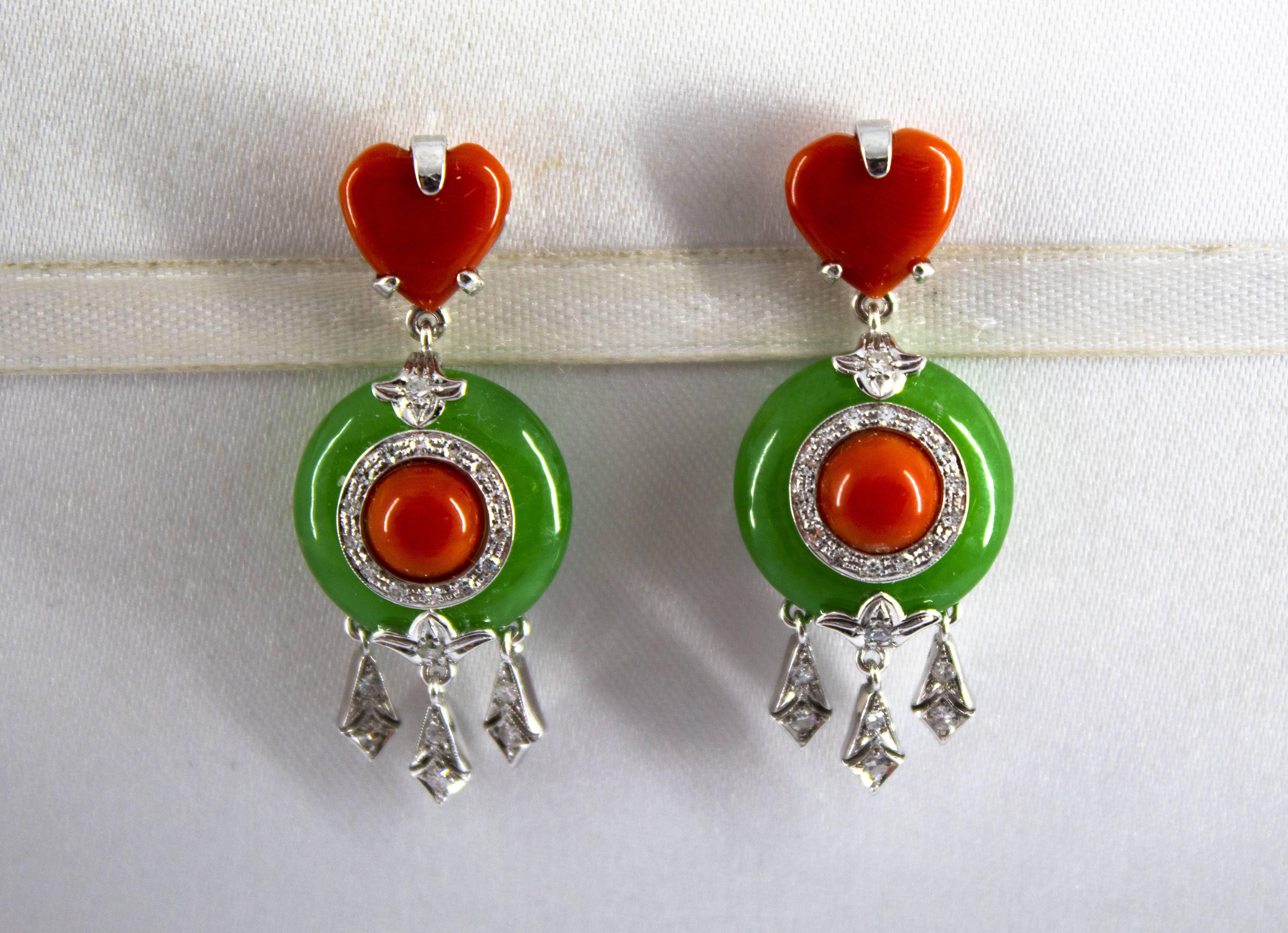 jade and coral jewelry