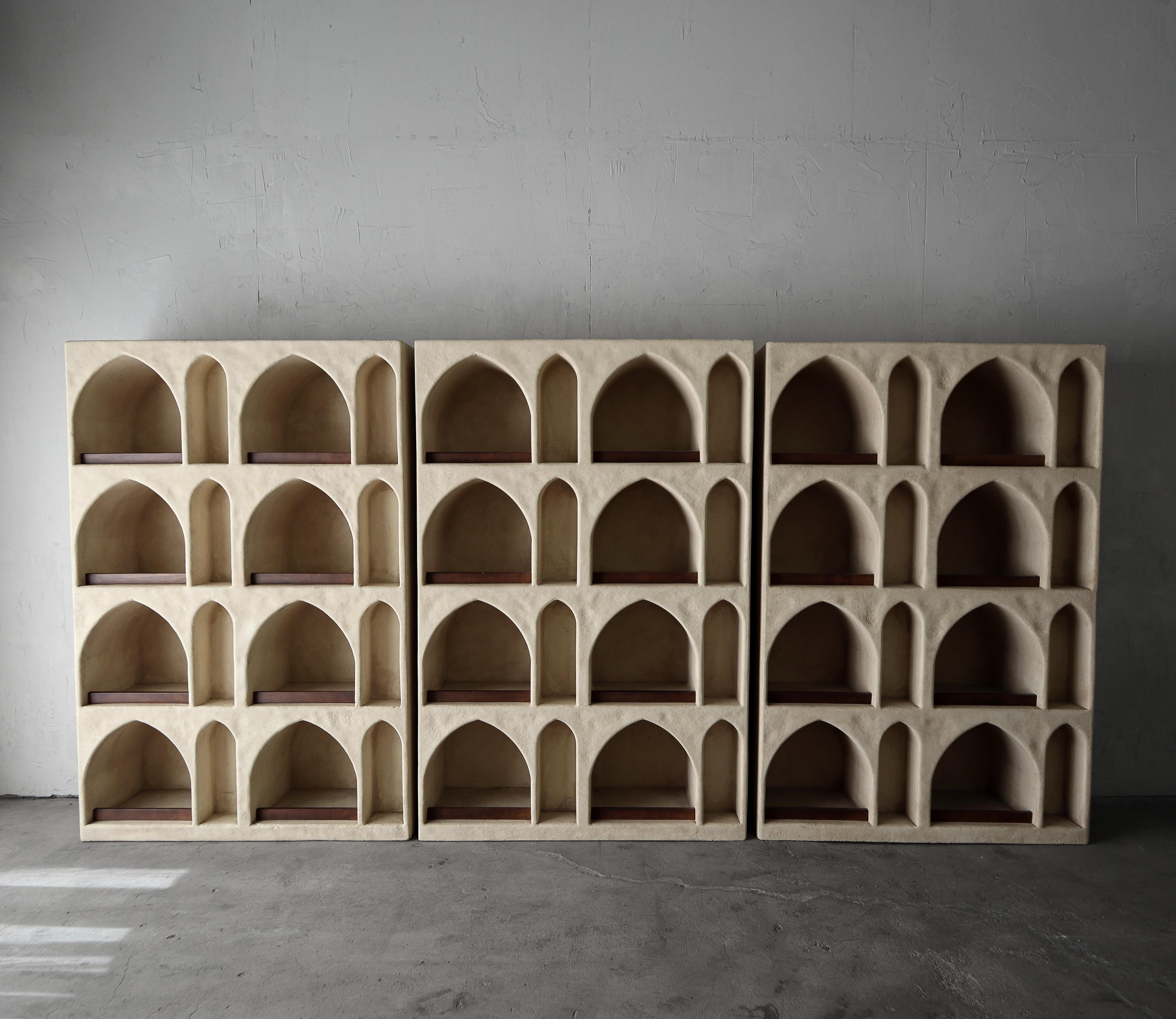 Mediterranean Spanish Style Bookshelf For Sale 4