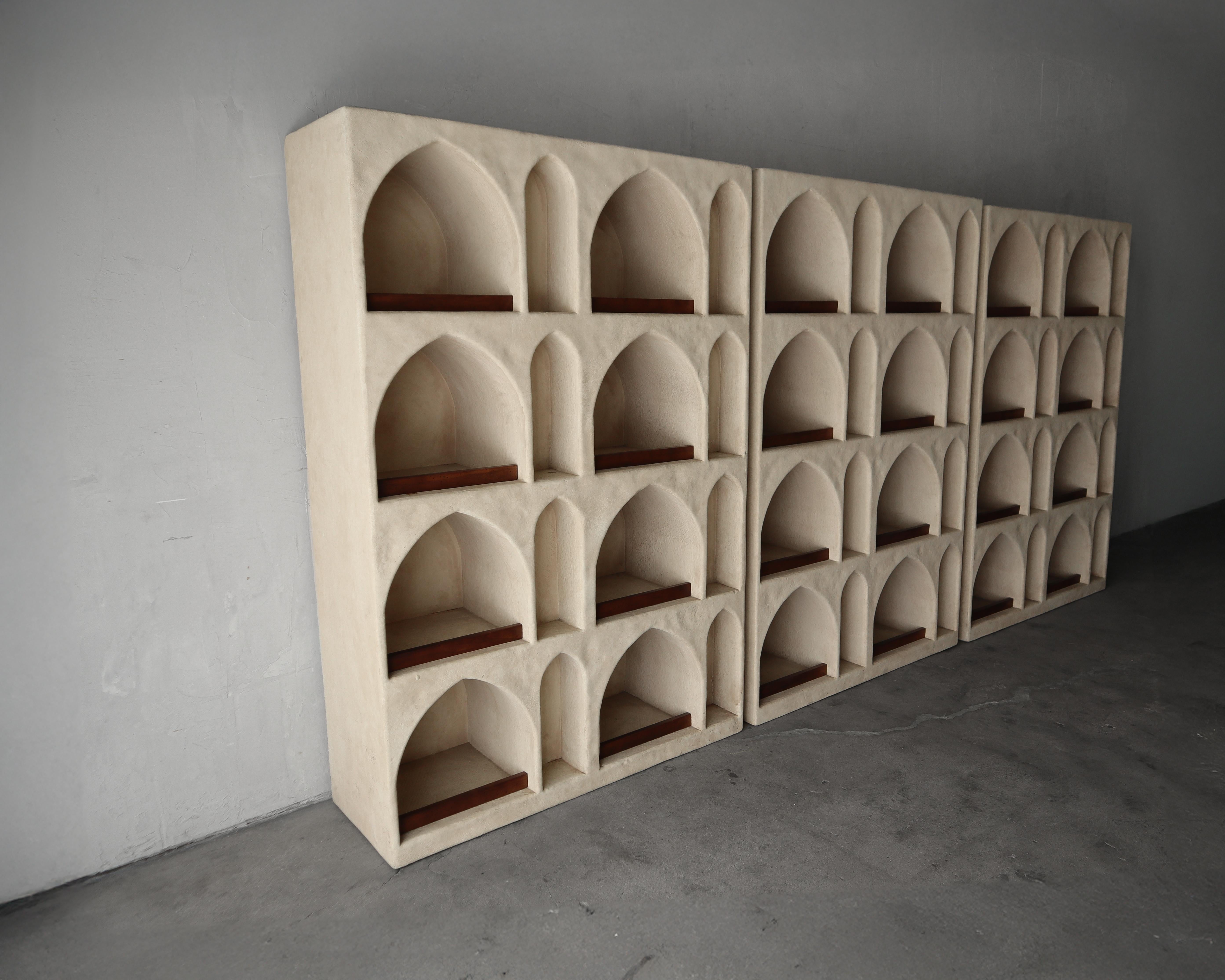 Mediterranean Spanish Style Bookshelf For Sale 5