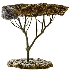 Mediterraneo Cast Bronze Side Table by Allegra Hicks