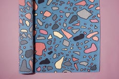 Hand Knotted Tibetan Terrazzo Modern Wool Rug, SALE LAST MONTH ON 1ST DIBS