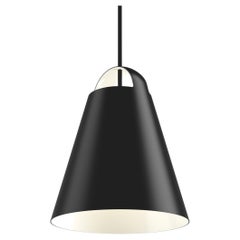 Lampe à suspension moyenne 'Above 9.8' de Louis Poulsen en noir