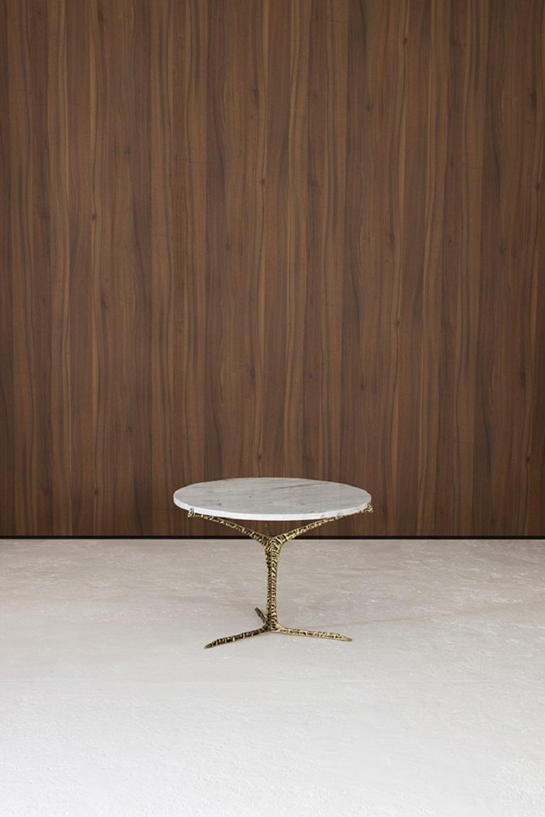 Postmoderne Table basse moyenne Alentejo en marbre de Carrare par InsidherLand en vente