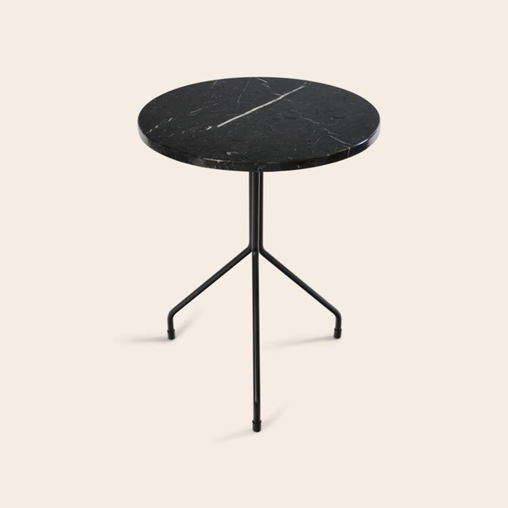 
Medium All For One Black Marquina Marble Table by OxDenmarq
Dimensions: D 50 x H 60 cm
Materials: Steel, Black Marquina Marble
Also Available: Different marble options are available,
OX DENMARQ is a Danish design brand aspiring to make