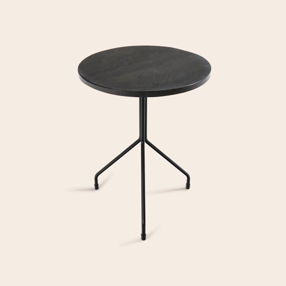 Medium All For One Black Slate Table by OxDenmarq
Dimensions: D 50 x H 60 cm
Materials: Steel, Slate
Also Available: Different marble options available,

OX DENMARQ is a Danish design brand aspiring to make beautiful handmade furniture,