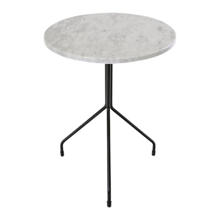 Medium All For One Tisch aus weißem Carrara-Marmor von OxDenmarq im Angebot