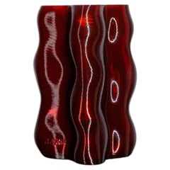 Bernsteinfarbene Magma-Vase (mittel) von Mana