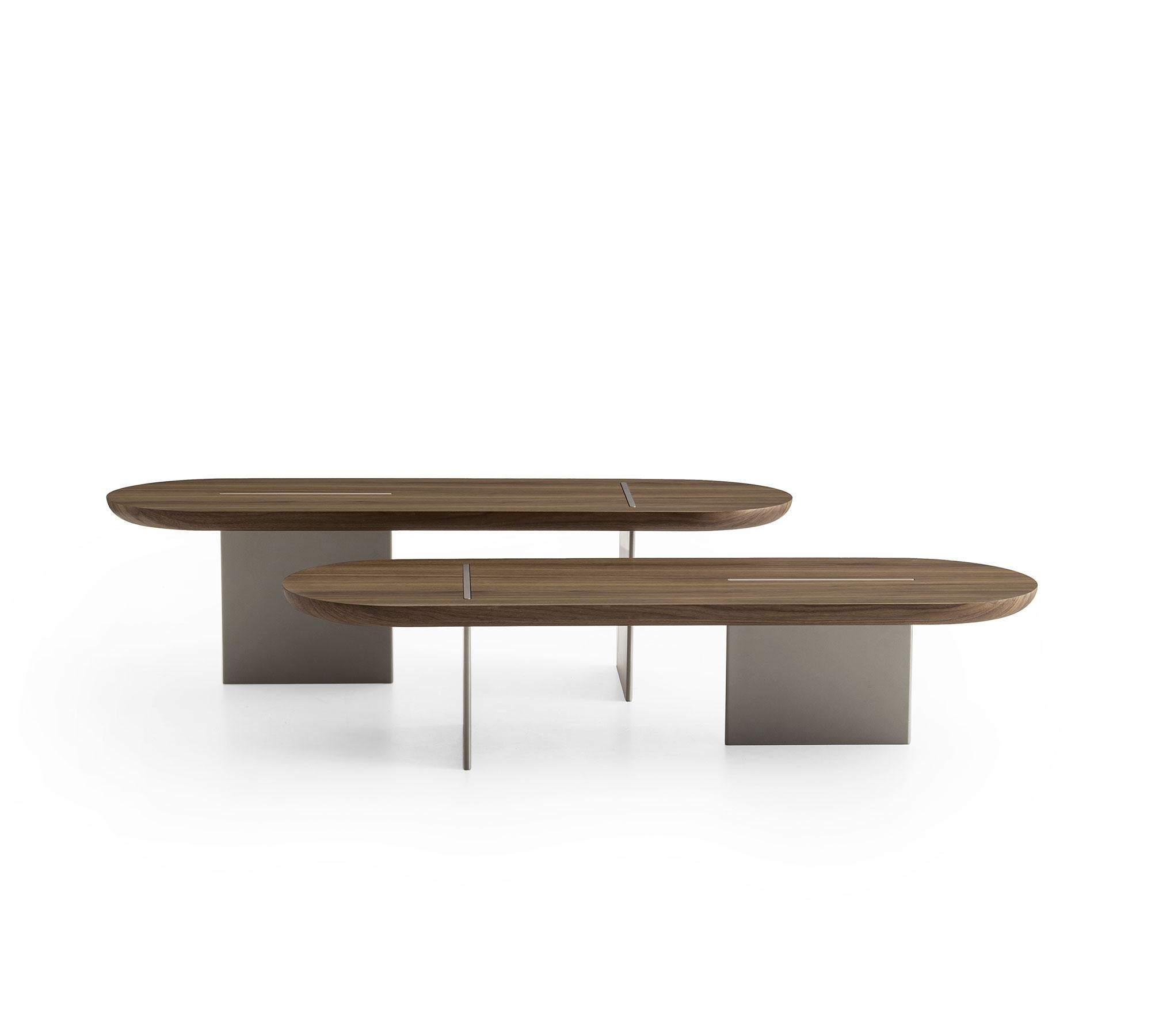 Italian Medium Baguette Coffee Table by Morica Design For Sale