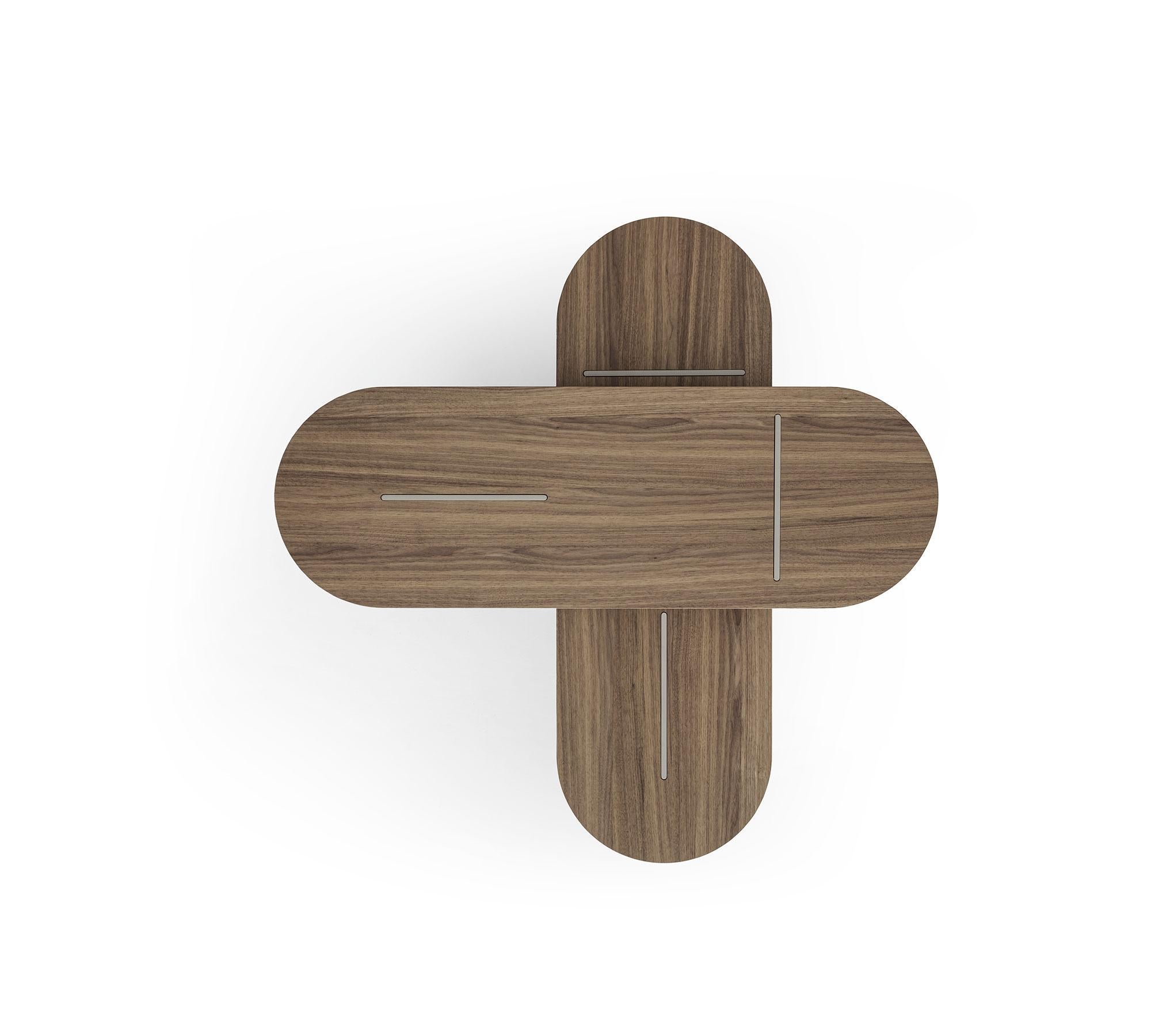 Medium Baguette Coffee Table by Morica Design In New Condition For Sale In Geneve, CH