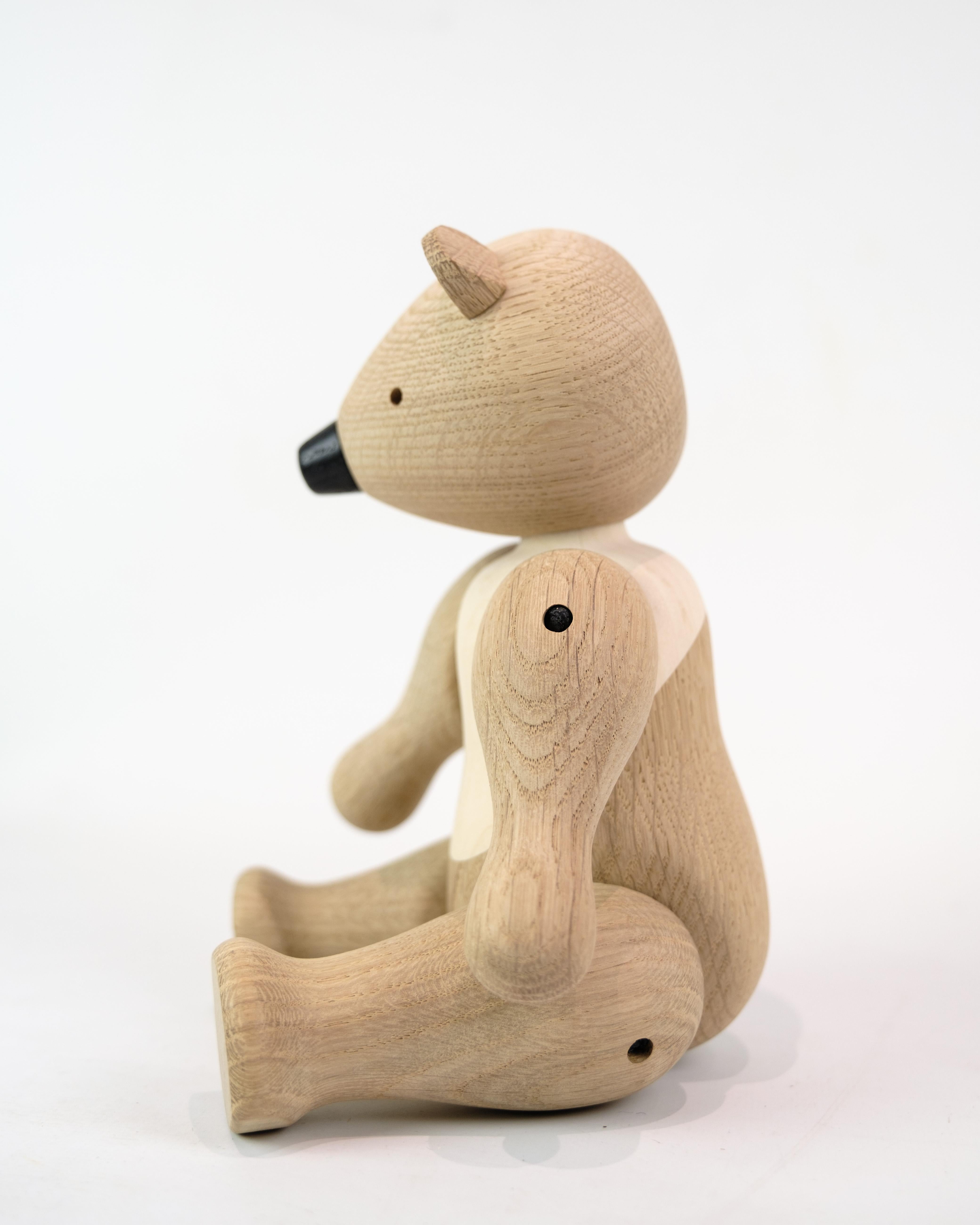 Oso mediano de roble y arce By Kay Bojesen Escandinavo moderno en venta