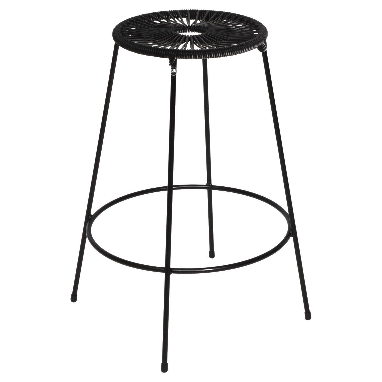 Tabouret de bar Acapulco noir moyen par Design/One