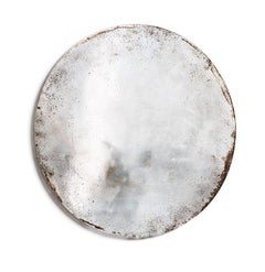 Medium Black Alice Mirror by Slow Design