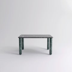 Medium Black and Green Marble "Sunday" Dining Table, Jean-Baptiste Souletie