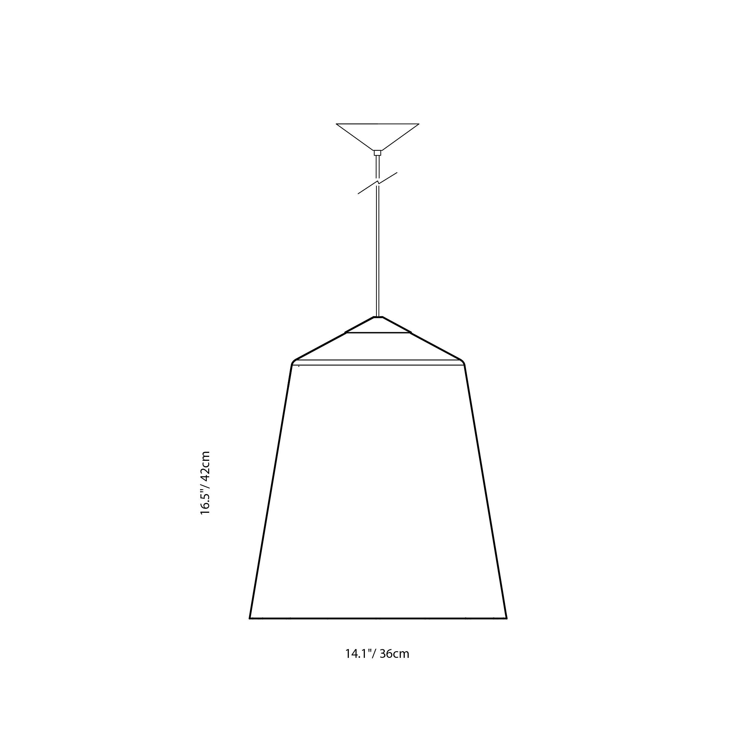 Filé Lampe à suspension Circus de Corinna Warm for Warm, noir/bronze moyen, en stock en vente