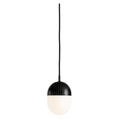 Medium Black Dot Pendant Lamp by Rikke Frost
