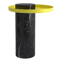 Mittelschwarzes Marquina Zeitgenössisches Guéridon, Sebastian Herkner
