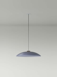 Lampe pendante à plaque en forme de chapeau bleu moyen de Santa & Cole