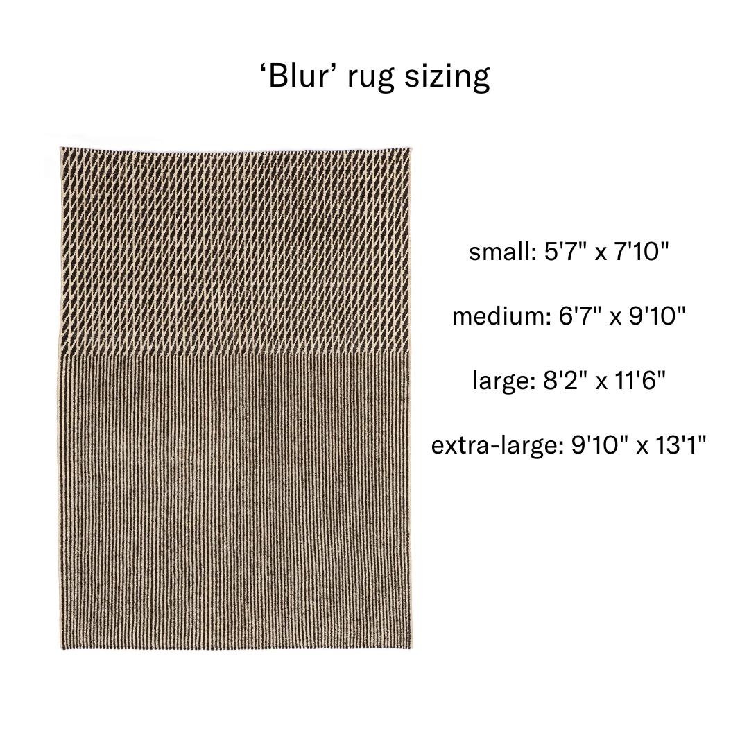 Medium 'Blur' Wool Kilim Rug by Ronan and Erwan Bouroullec for Nanimarquina For Sale 3