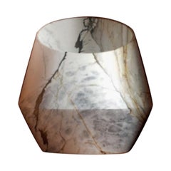 Lavabo medio Calacatta Macchia Vecchia Tosca di Marmi Serafini
