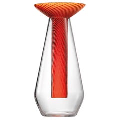 Medium Calici Vase in Murano Glass by Federico Peri