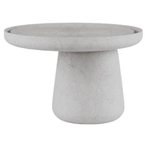 Medium Carrara White Bold Coffee Table by Mohdern For Sale