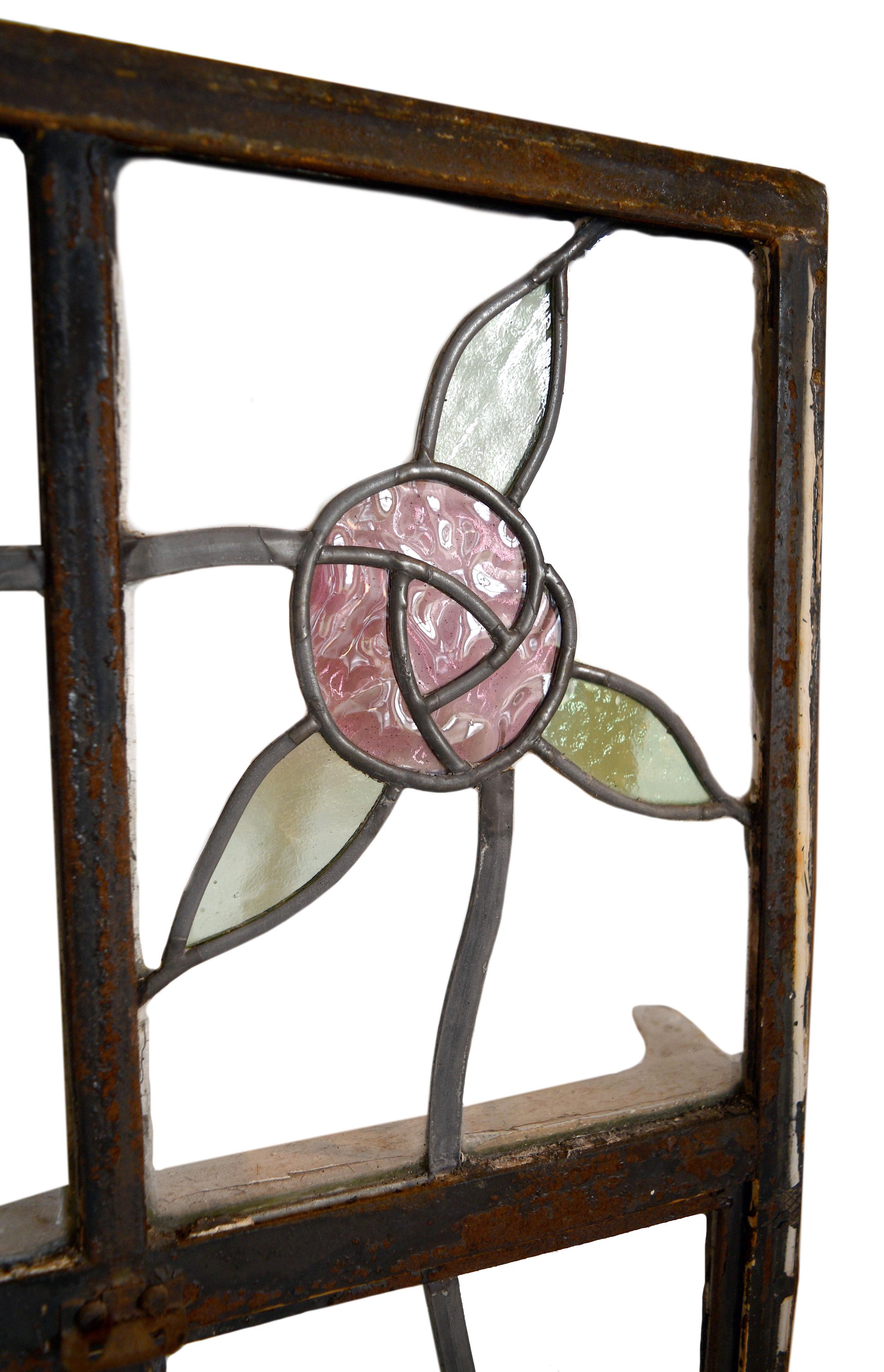 stained glass casement windows
