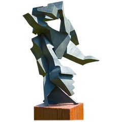 Medium Diagonal Bronze by Mel Kendrick, 2/3, 1988
