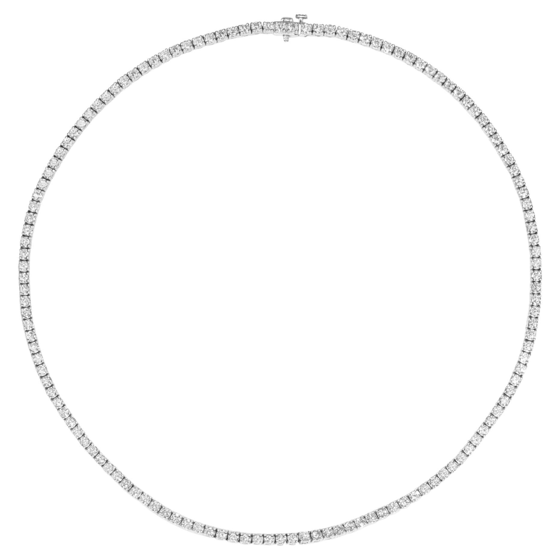 Medium Diamond Taylor Necklace For Sale