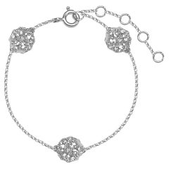Medium Doublesided Blossom Chain Bracelet