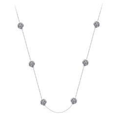 Medium Doublesided Blossom Chain Necklace