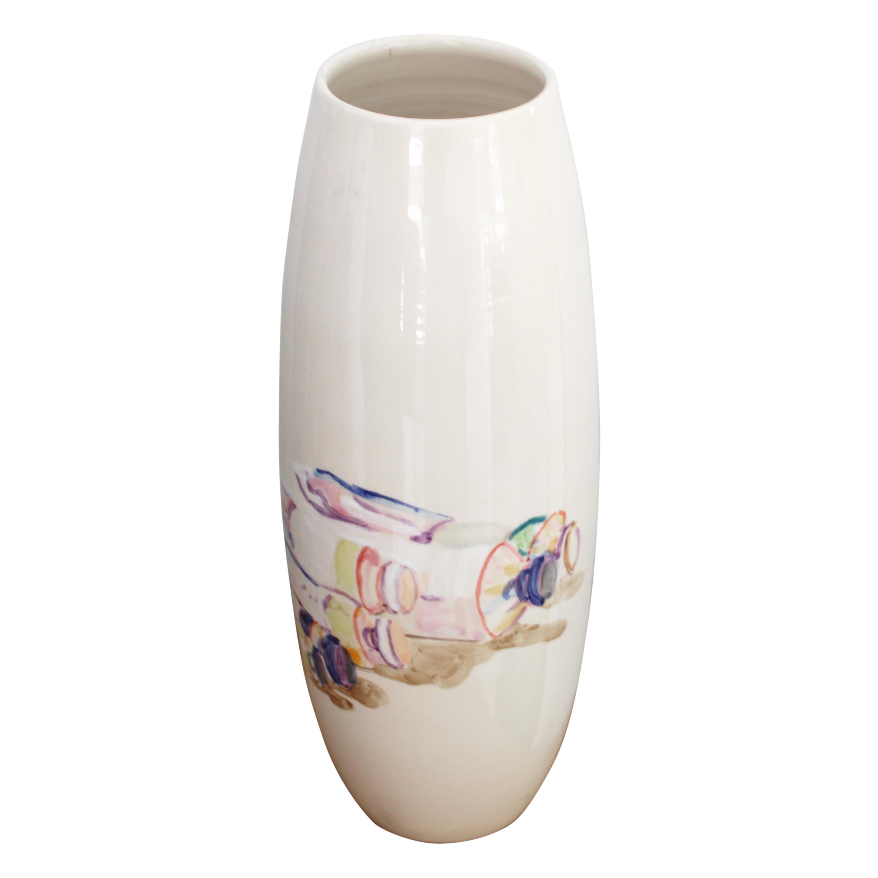 Modern Medium F Gilot vase designed by Teresa Moro for 