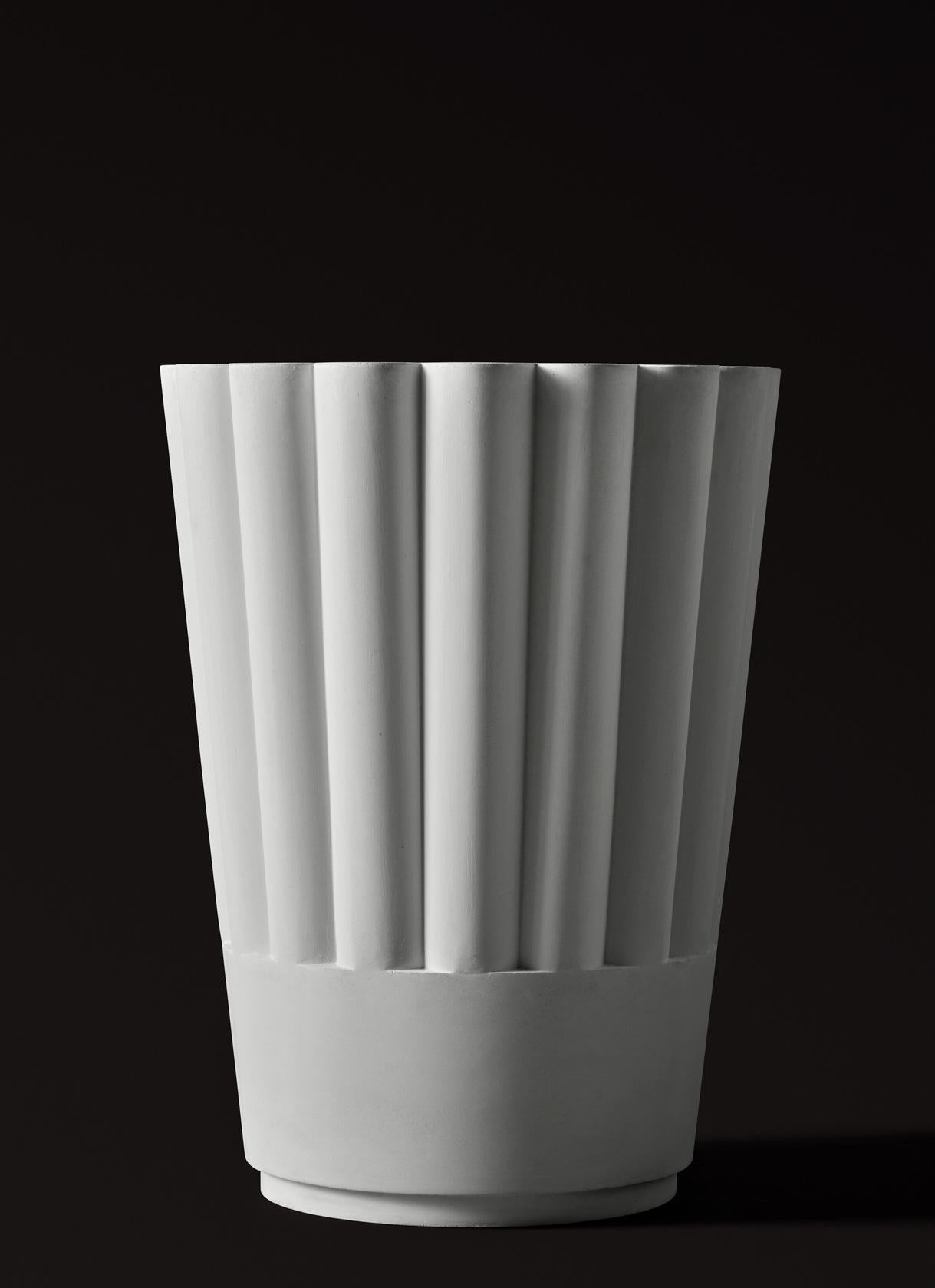 BYBLOS 02 by SIRAK
Fluted Vase Planter

The BYBLOS trio of planters is an exploration of Phoenician references, drawing inspiration from the 8000-year-old city of the same name. The Egyptian Revival shapes acknowledge Egypt’s profound dominance over