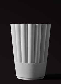 Fluted Vase Planter, BYBLOS 02 by SIRAK