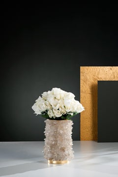 Kleine Quarzvase von Aver