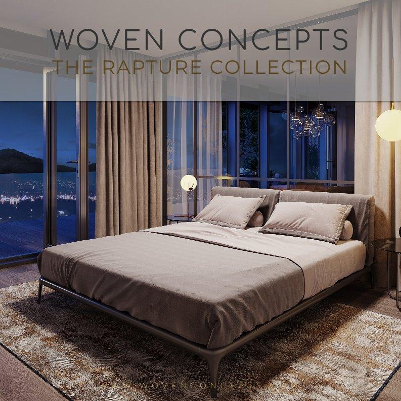 Luxuriöser, weicher Teppich in zeitgenössischem Design und Muster in verschiedenen Grautönen (Maschinell gefertigt) im Angebot