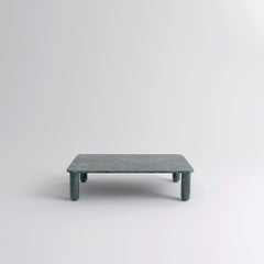 Medium Green Marble "Sunday" Coffee Table, Jean-Baptiste Souletie