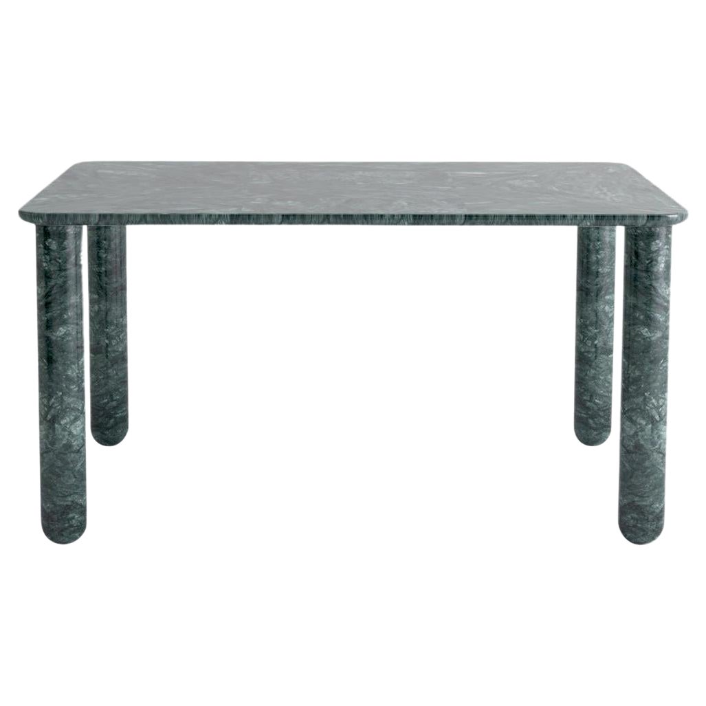 Medium Green Marble "Sunday" Dining Table, Jean-Baptiste Souletie For Sale