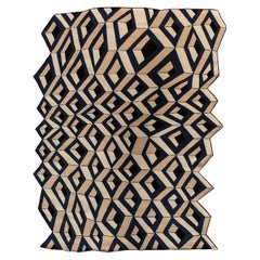 Tapis Sri Di noué à la main par Florian Pretet et Lisa Mukhia Pretet