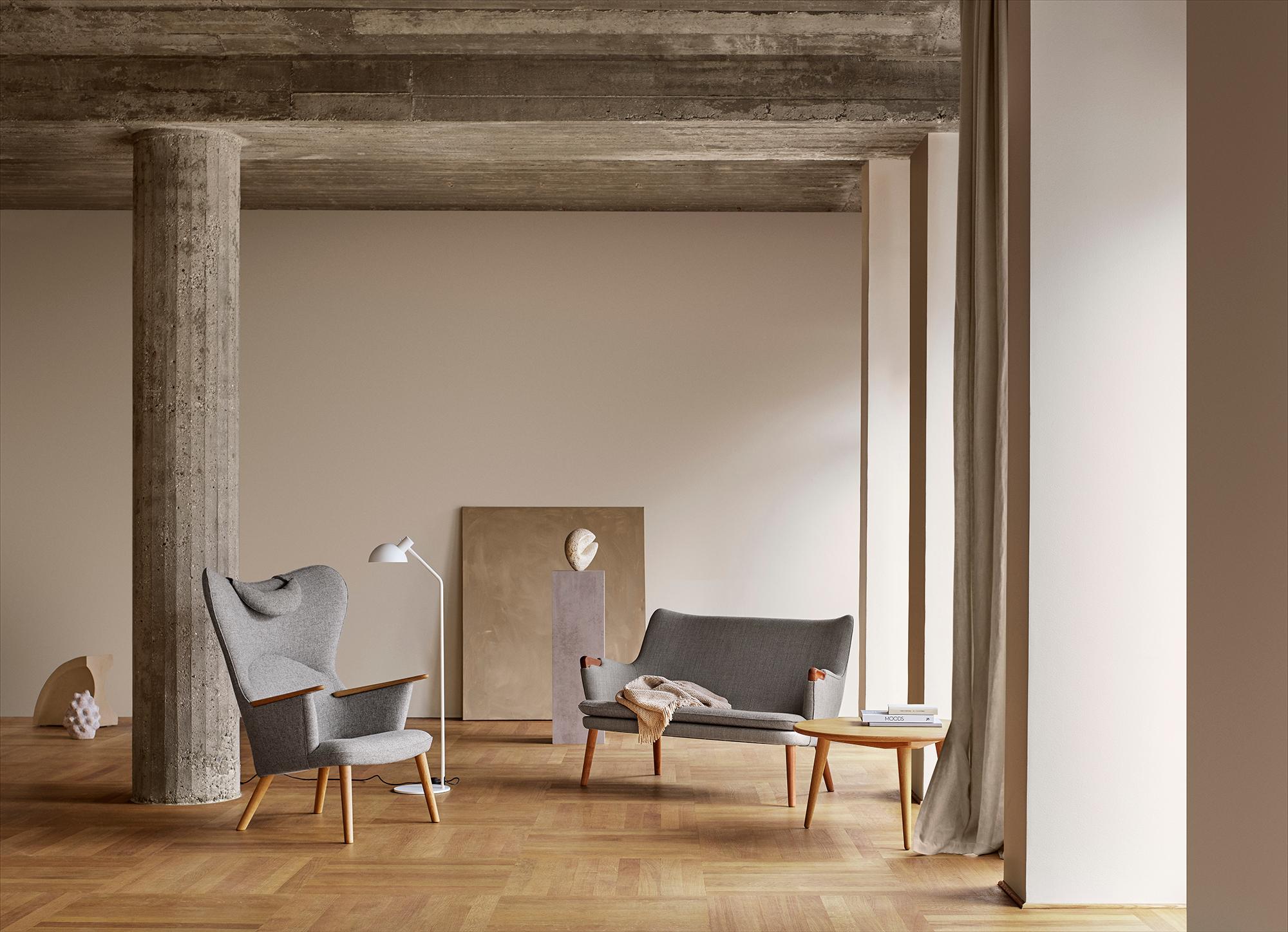 Table basse moyenne Hans Wegner 'CH008' en chêne et huile pour Carl Hansen & Son en vente 3