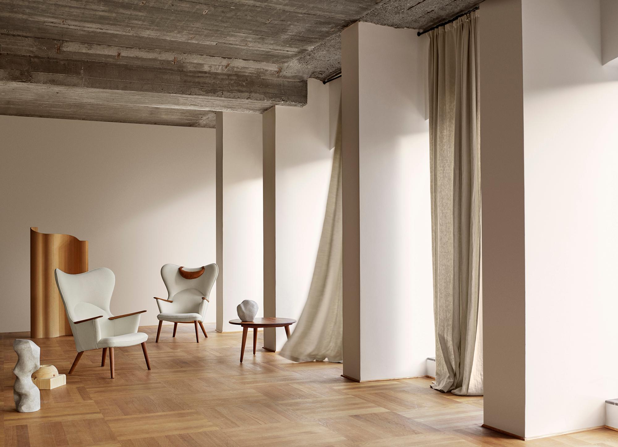 Table basse moyenne Hans Wegner 'CH008' en chêne et huile pour Carl Hansen & Son en vente 4
