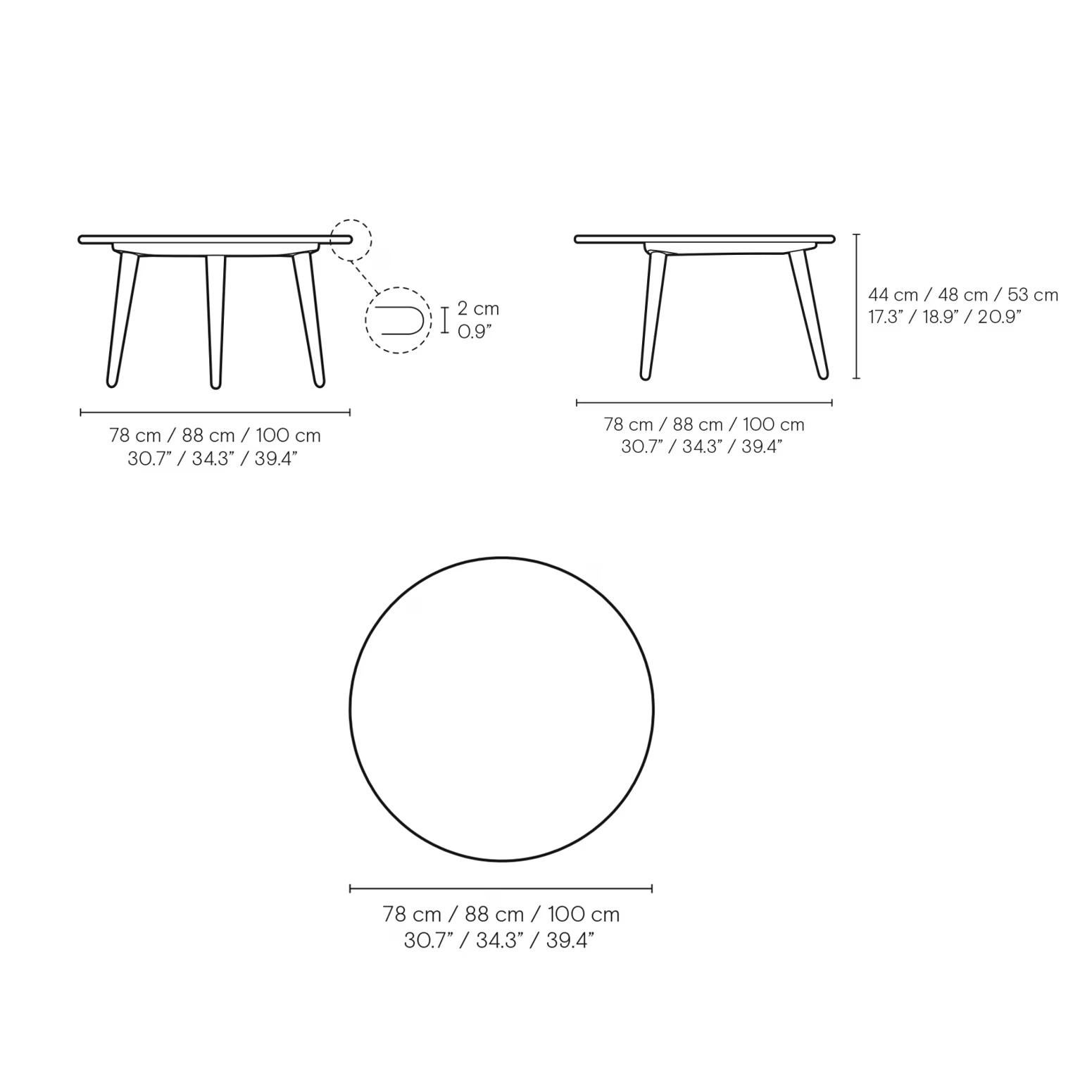 Mid-Century Modern Table basse moyenne Hans Wegner 'CH008' en chêne et huile pour Carl Hansen & Son en vente
