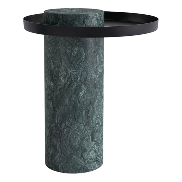 Medium Indian Green Contemporary Guéridon, Sebastian Herkner