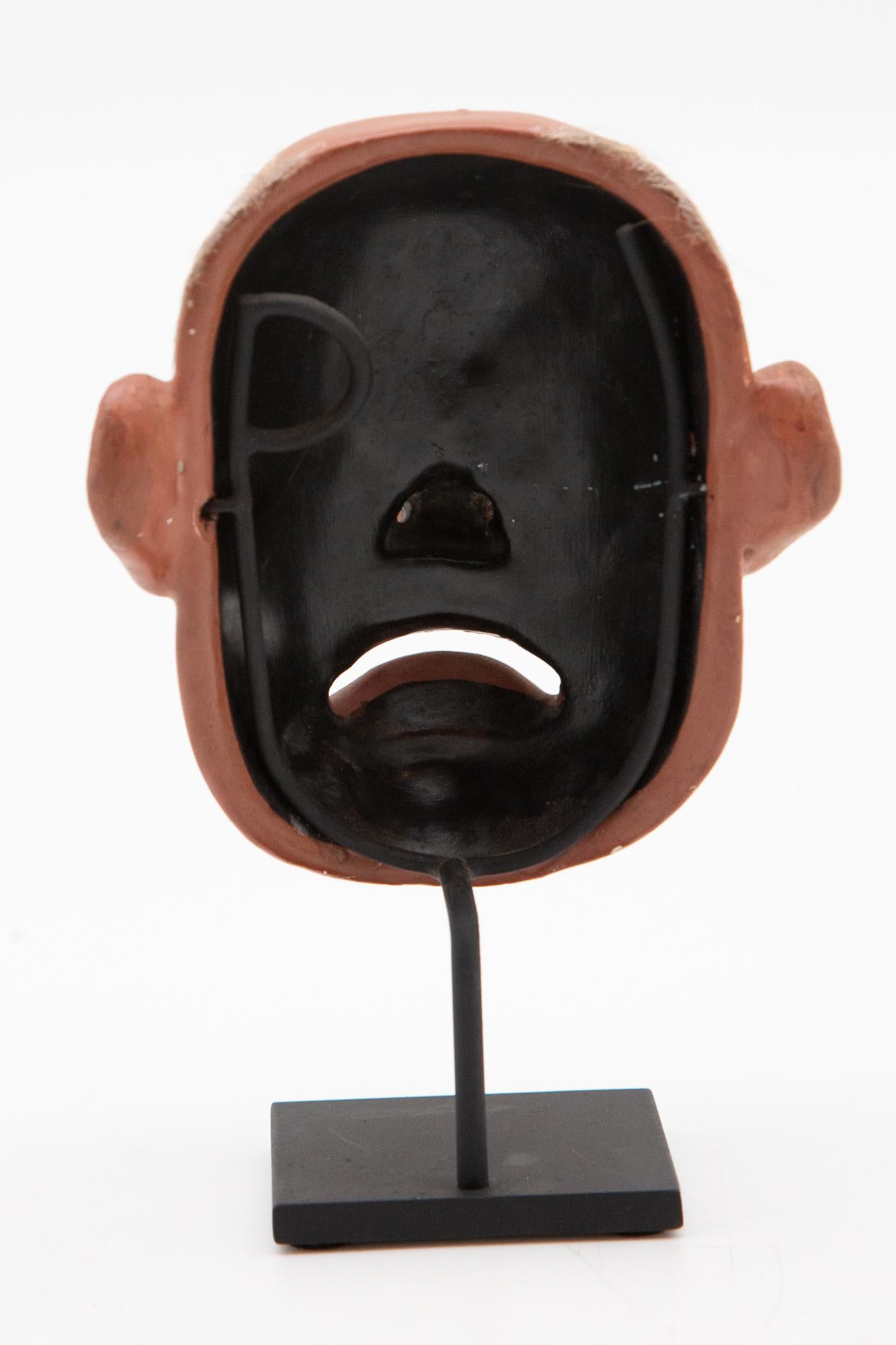 20th Century Medium Japanese Lacquer Mask