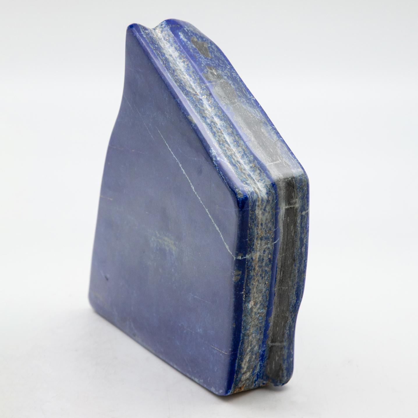 Medium Lapis Lazuli Specimen. Highly polished. Measures: 7.5