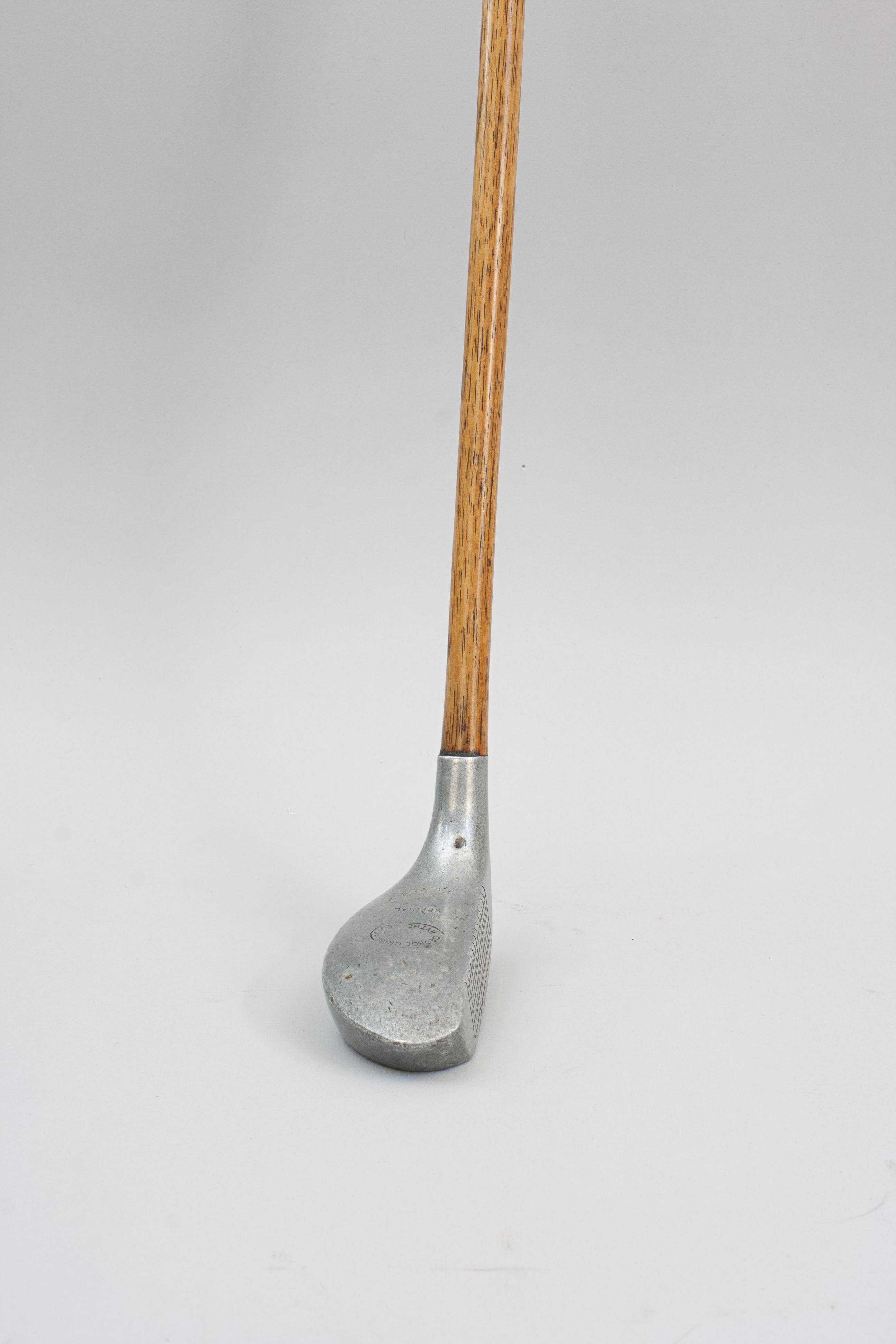Medium Lie Alloy Putter By George Cribben Hythe, Kent In Good Condition For Sale In Oxfordshire, GB