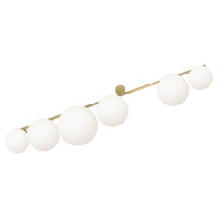 Medium Line, 6 Globes, Ceiling Light by Atelier Areti